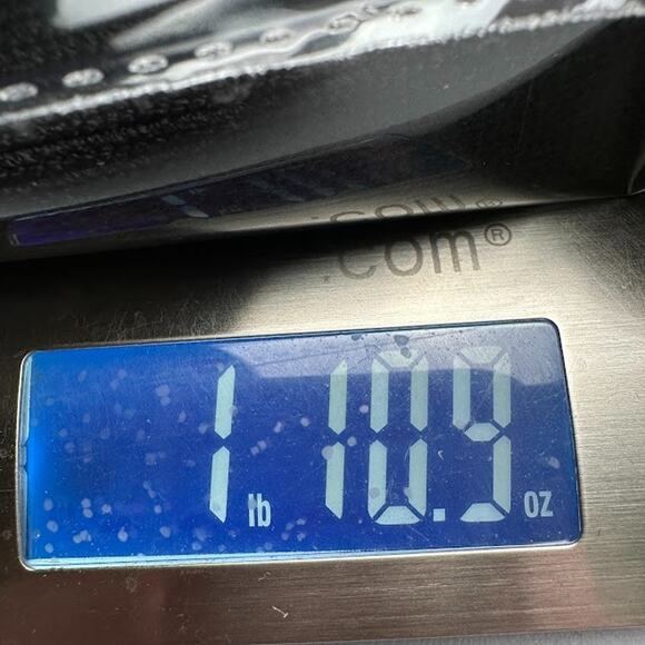 Maje Sweater Womens 1 US Small Black Cardigan Metallica Grommet Pockets Rock - Picture 13 of 14